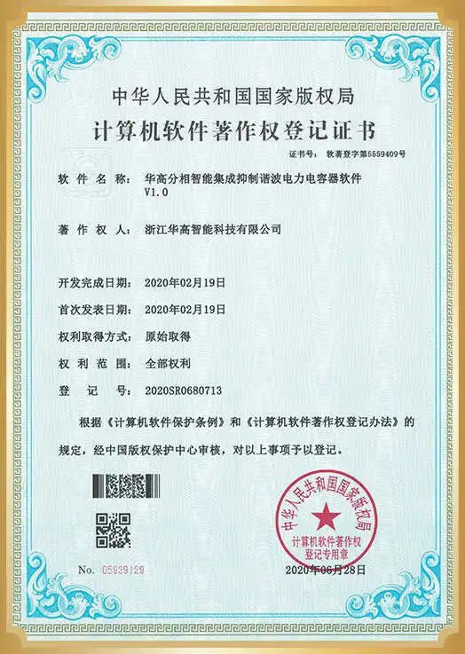 Patent Certificate 1